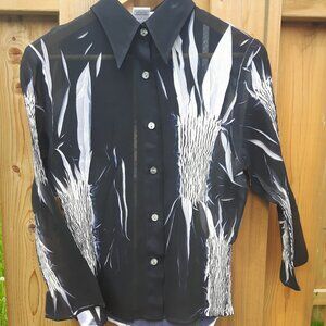 Chagall Button Up Blouse Medium